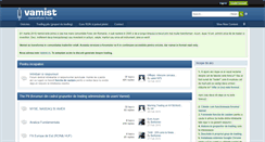 Desktop Screenshot of forum.vamist.ro